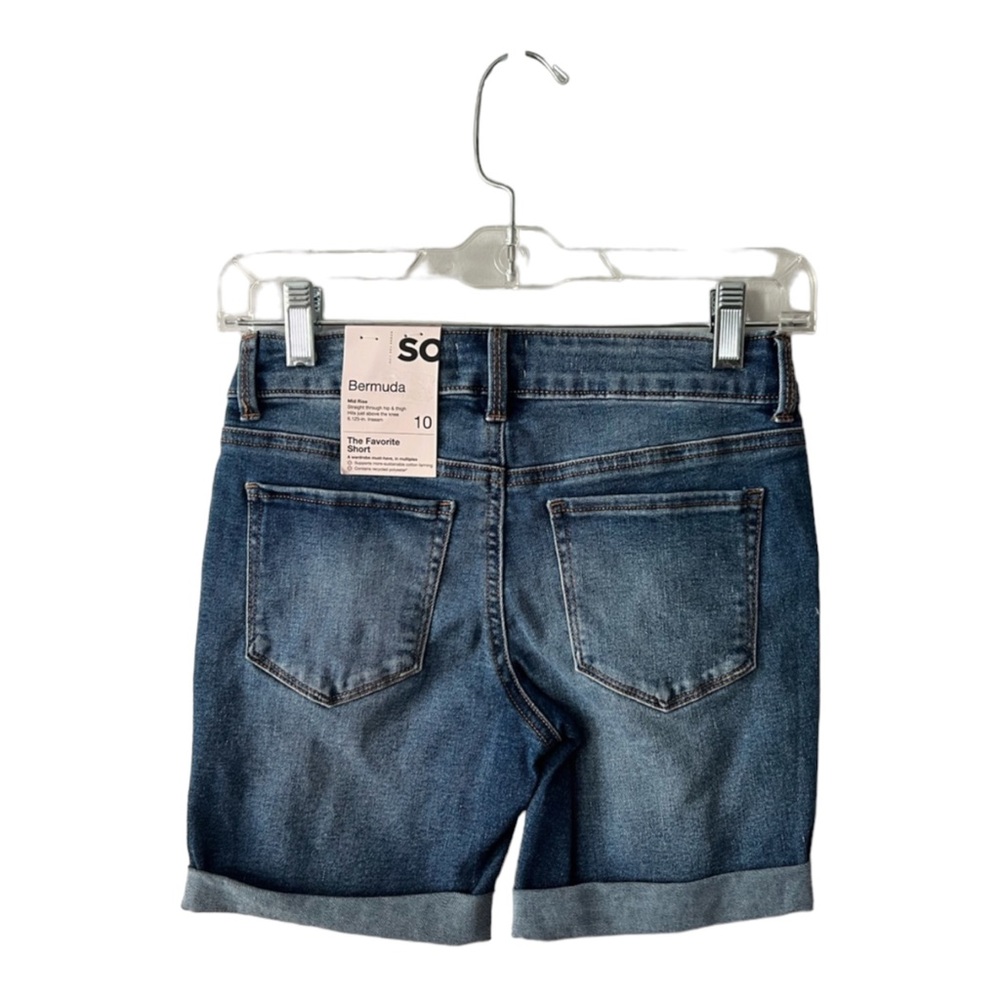 SO Girls denim Bermuda shorts - Picture 2 of 2